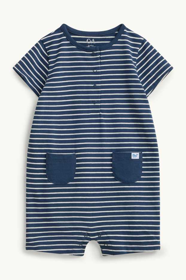Baby Boys - Baby pyjamas - blue / white