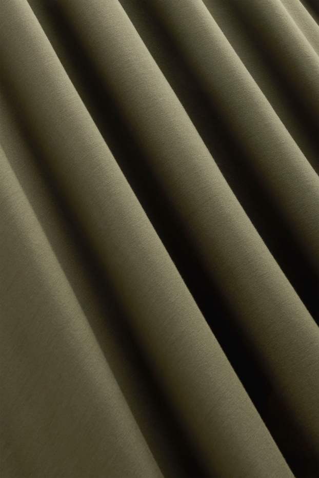 Femmes - Robe évasée - kaki