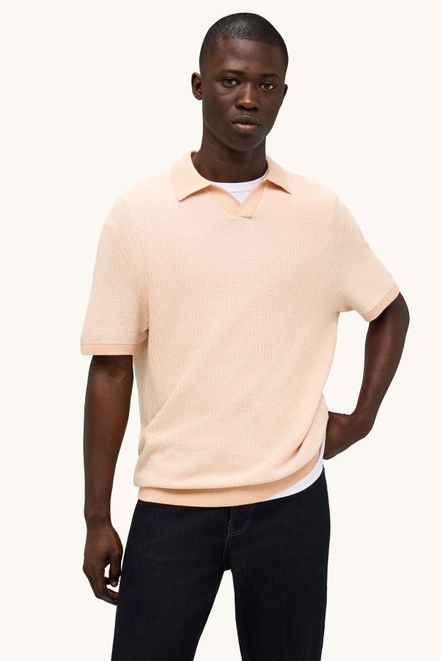 Home - Polo - regular fit - rosa