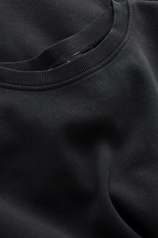 Femei - Rochie-tricou - negru