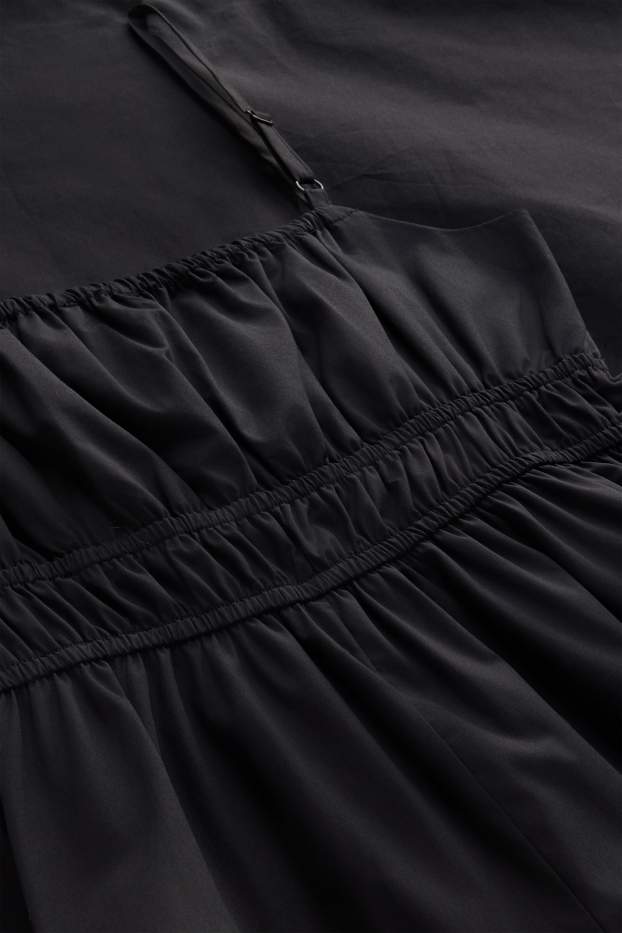 Damen - Empirekleid - schwarz
