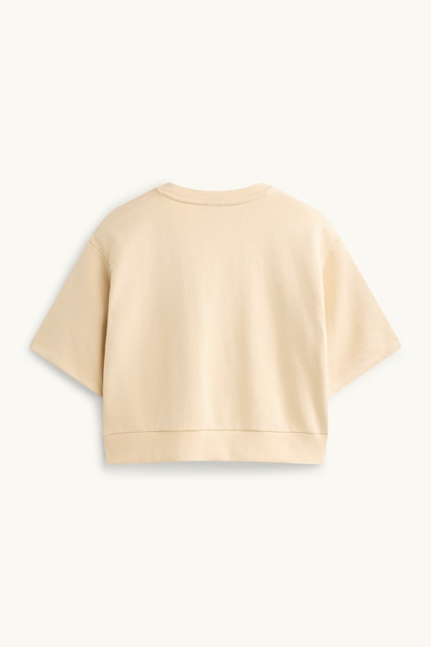 Dames - Sweatshirt - apricot