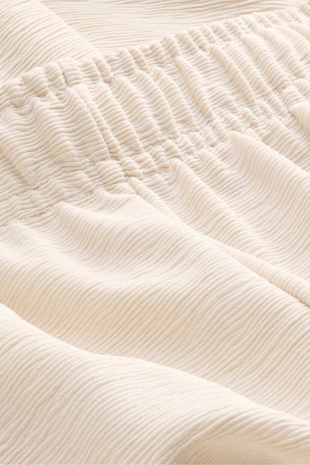 Dona - Pantalons de xandall - acanalats - blanc trencat
