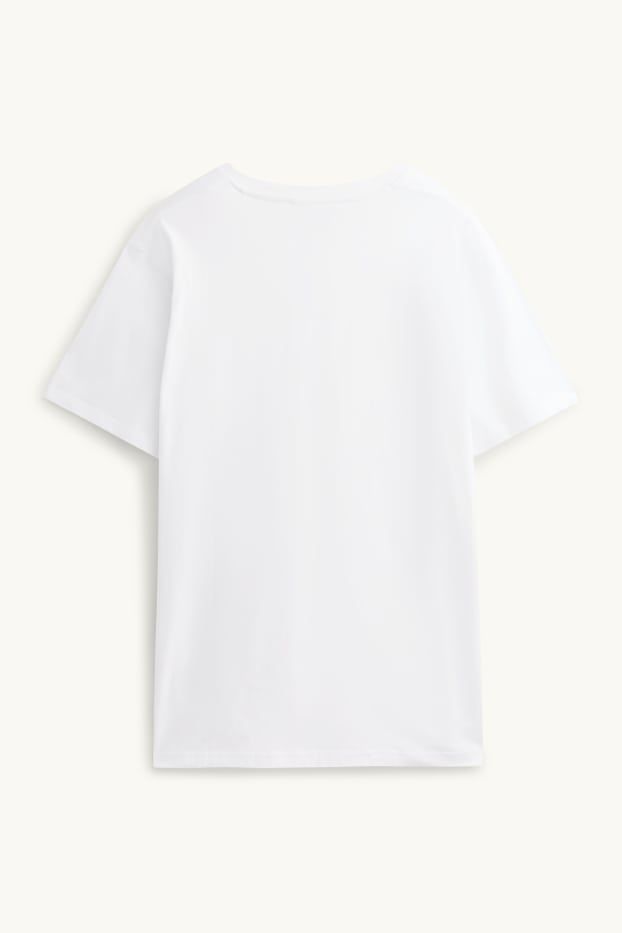 Uomo - T-shirt - regular fit - bianco