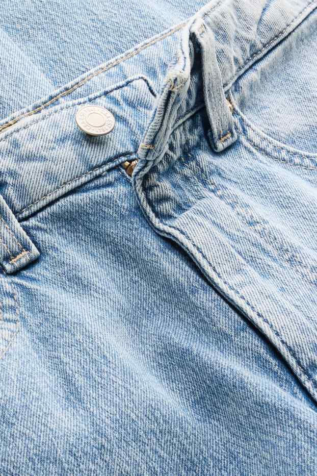 Femmes - Mom jean - high waist - LYCRA® - jean bleu clair