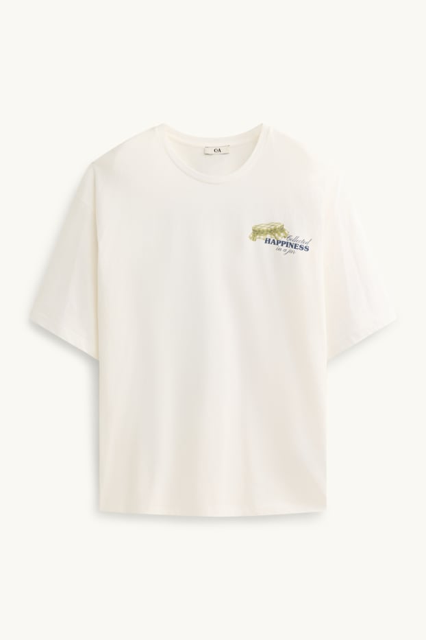 Dames - T-shirt - wit