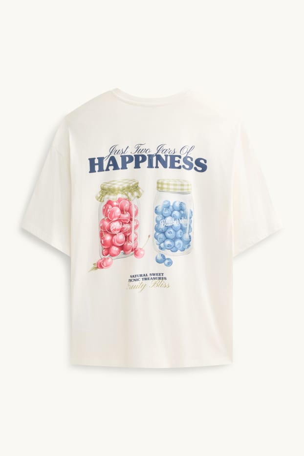 Dames - T-shirt - wit