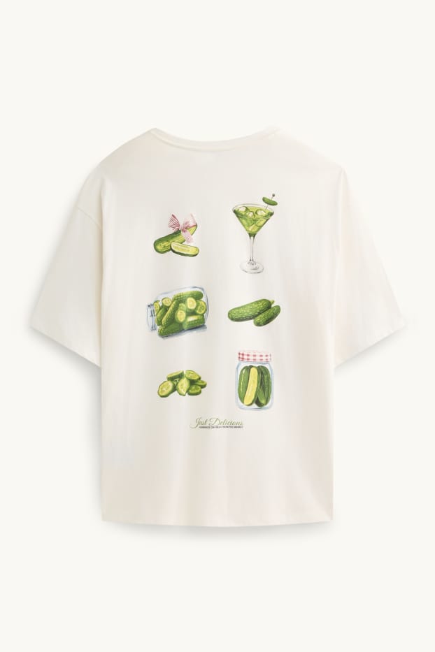Dames - T-shirt - wit