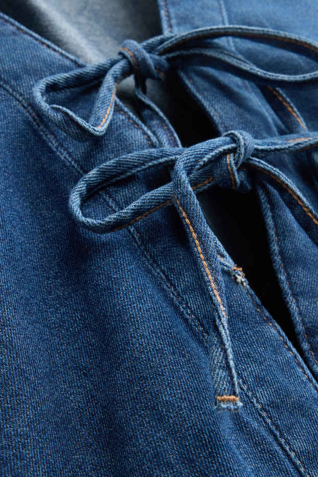 Femmes - Chemisier en jean - jean bleu