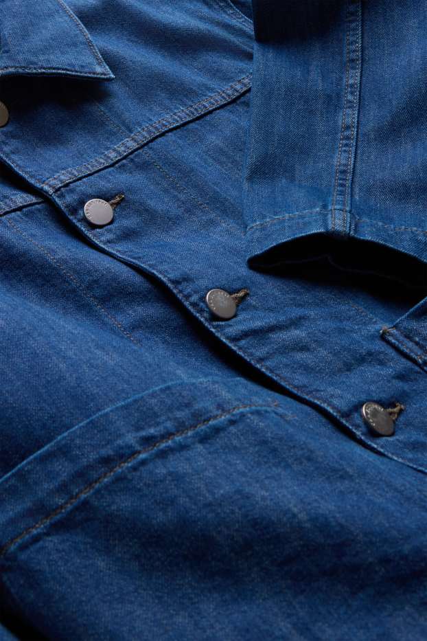 Herren - Jeansjacke - jeansblau