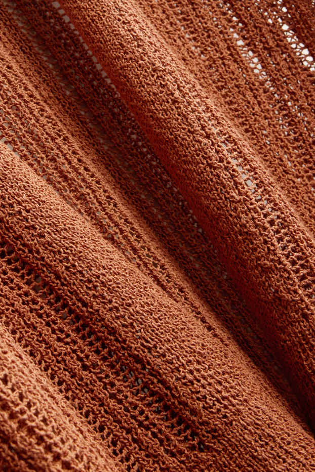 Unisexe - Cardigan - marron