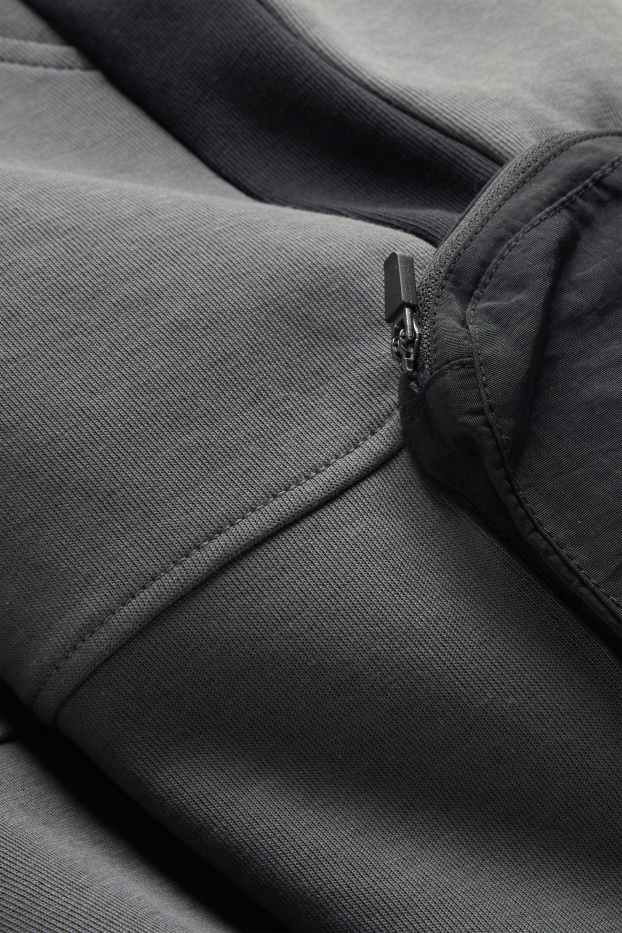 Kinder Buben - Sweatshorts - dunkelgrau