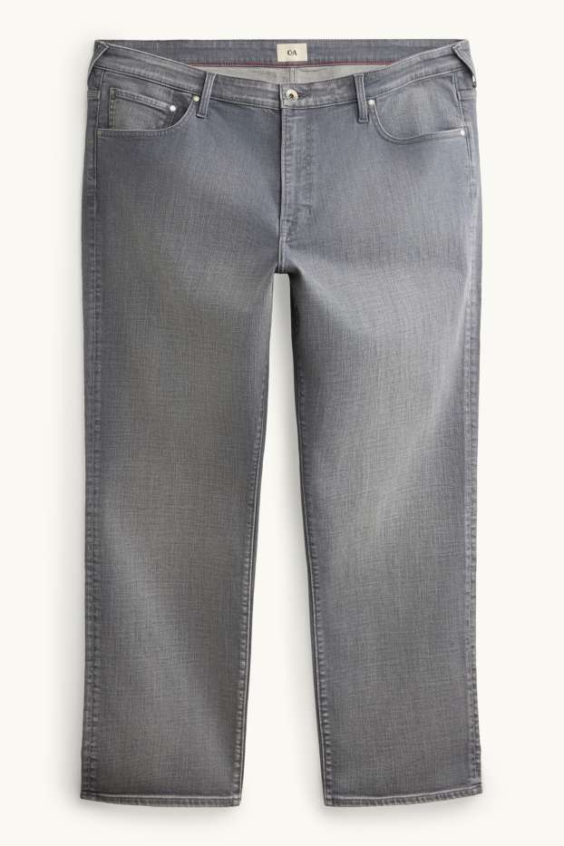 Heren - Straight jeans - LYCRA® - jeanslichtgrijs