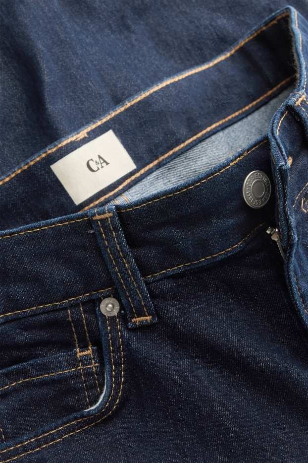 Femmes - Bootcut jean - low waist - jean bleu foncé