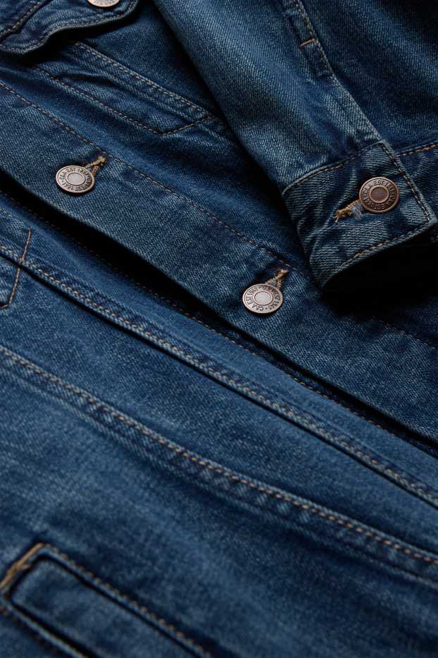 Bărbați - Jachetă din denim - denim-albastru