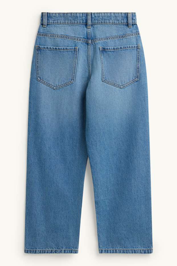Kinder Buben - Baggy Jeans - jeansblau