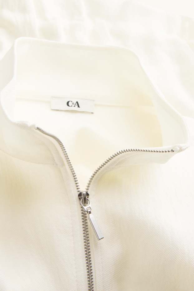 Damen - Blouson - cremeweiss