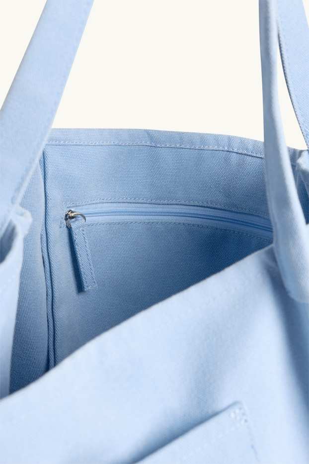 Femmes - Grand cabas - bleu clair