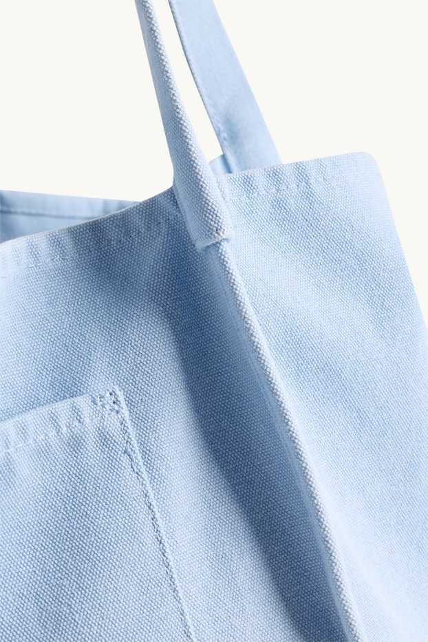 Femmes - Grand cabas - bleu clair