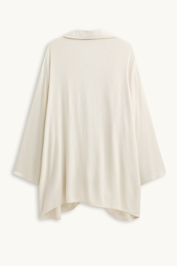 Femmes - Chemisier orné d'un nœud - blanc