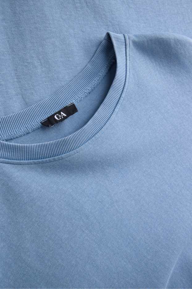 Damen - T-Shirt-Kleid - blau