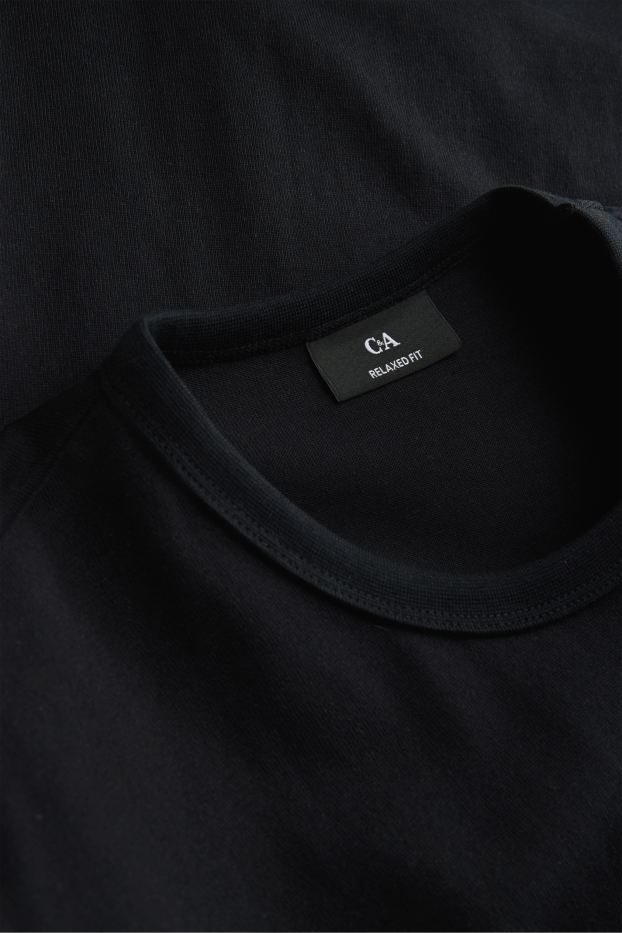 Home - Samarreta de màniga curta - relaxed fit - negre