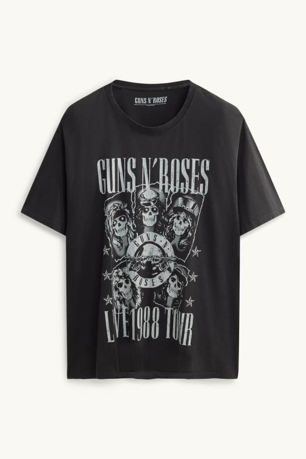 Hommes - T-shirt - noir
