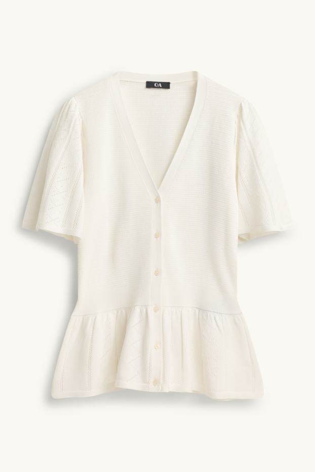 Dames - Vest - wit