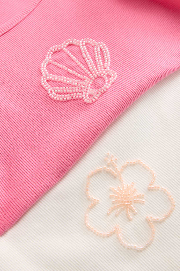 Enfants filles - Haut - blanc