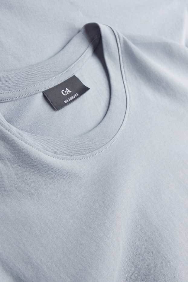 Bărbați - Tricou - relaxed fit - gri