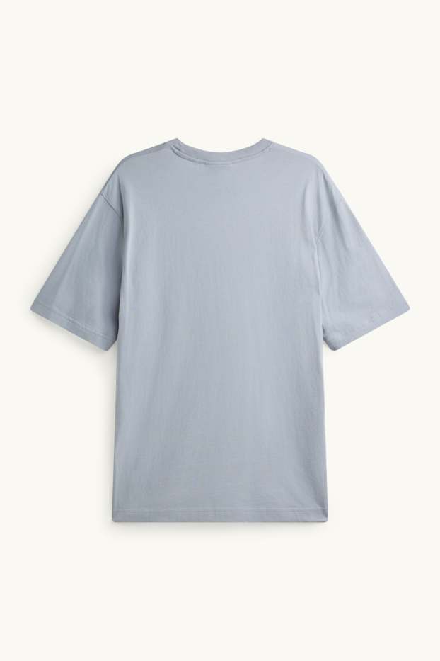 Bărbați - Tricou - relaxed fit - gri