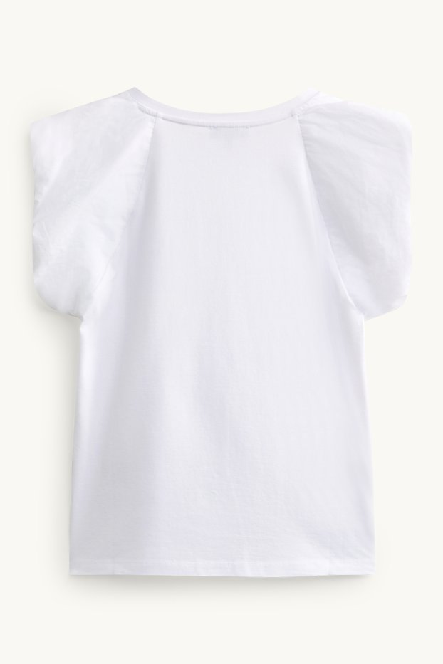 Dames - T-shirt - regular fit - wit