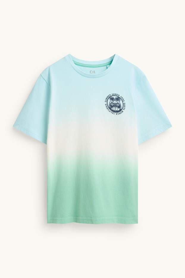 Kinder Jungen - Multipack 2er - Gaming-Controller - Shorty Pyjama - 4 teilig - weiss / grün