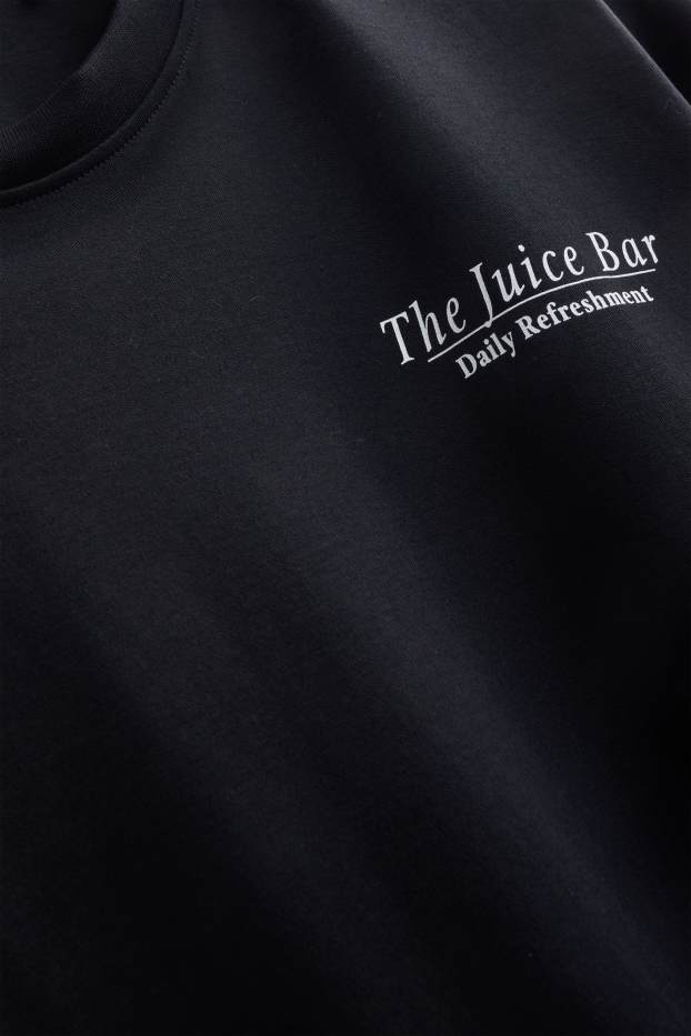 Home - Samarreta de màniga curta - relaxed fit - negre