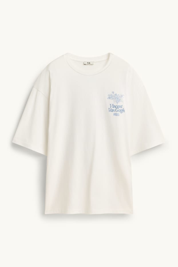 Dames - T-shirt - wit