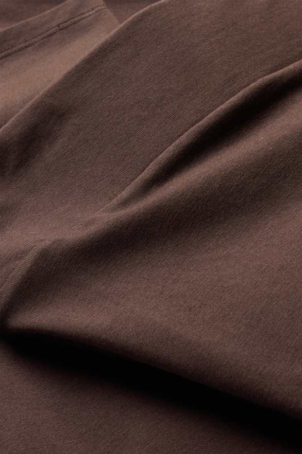 Damen - Leggings - dunkelbraun