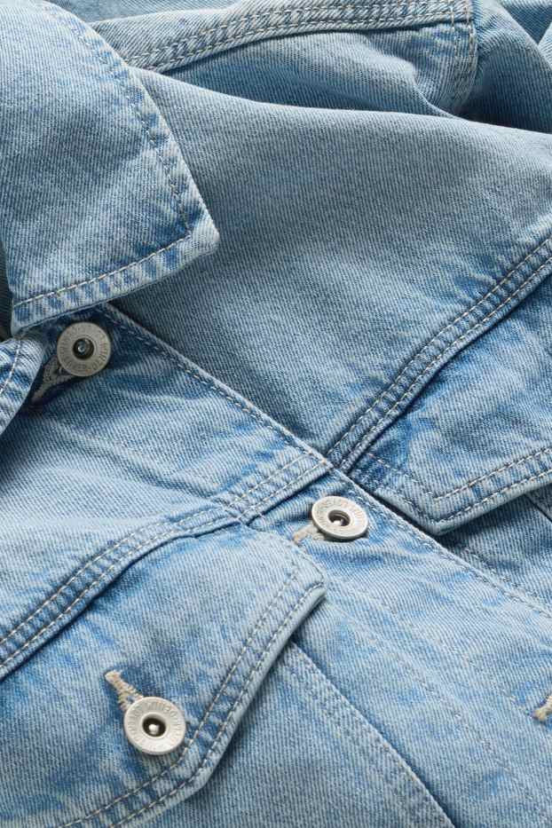 Kinder Mädchen - Jeansjacke - jeansblau