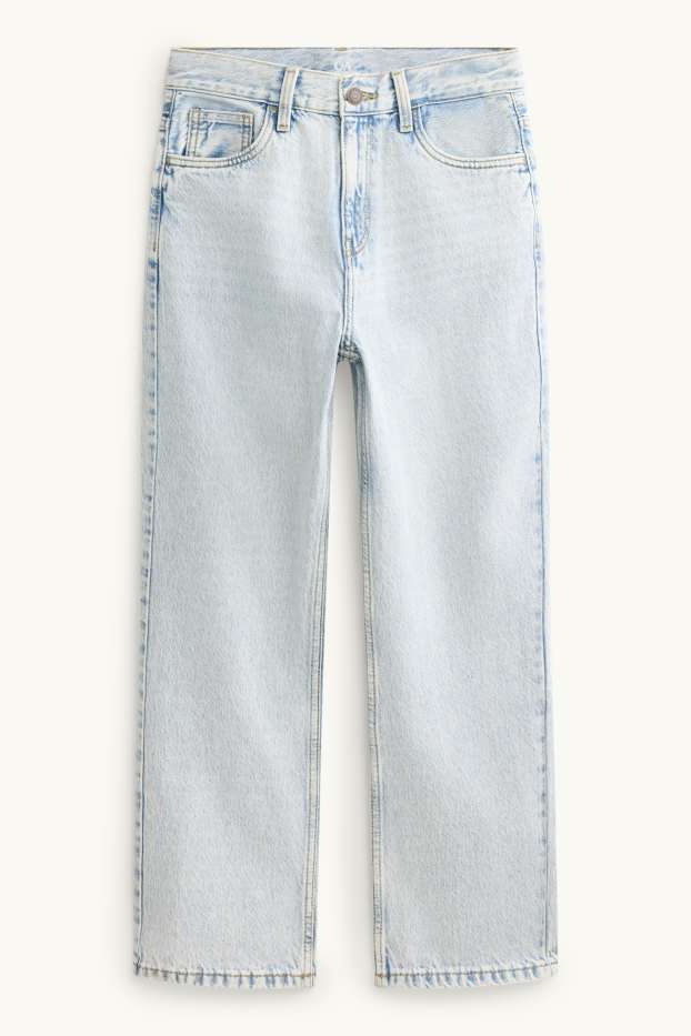 Kinder Buben - Loose Fit Jeans - helljeansblau