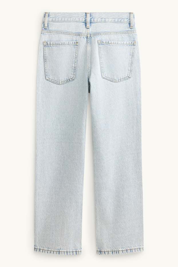 Kinder Buben - Loose Fit Jeans - helljeansblau