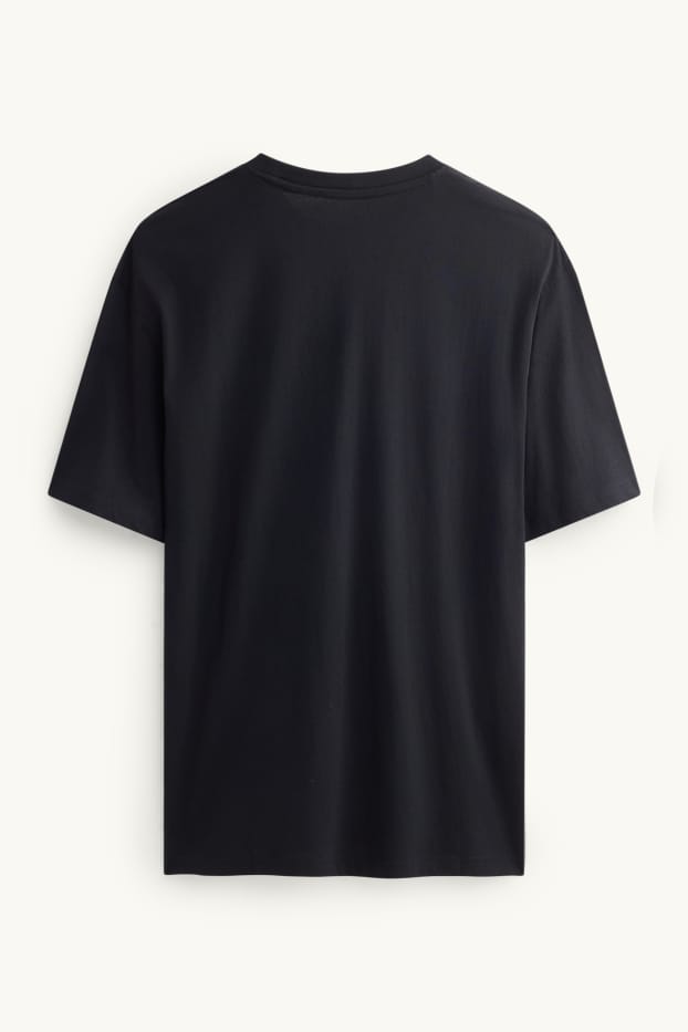 Heren - T-shirt - zwart