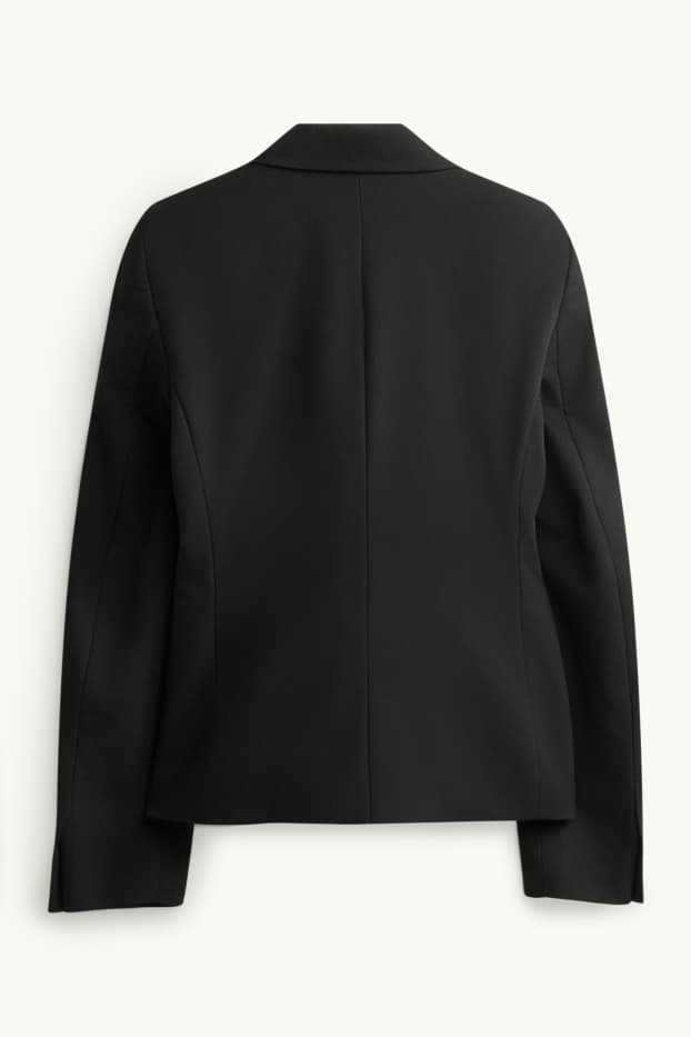 Women - Business blazer - fitted - black