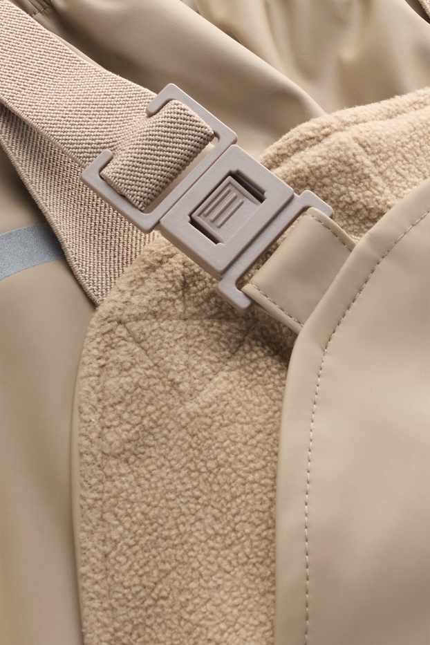 Children Boys - Waterproof trousers - lined - waterproof - beige