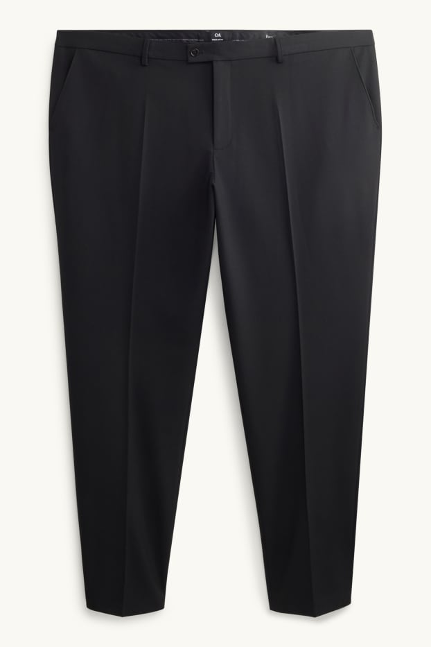 Herren - Baukasten-Hose - Regular Fit - Flex - LYCRA® - schwarz