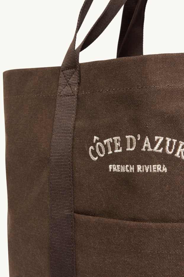 Femei - Geantă shopper mare - maro