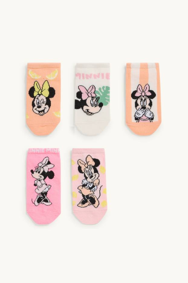 Copii - Fete - Șosete - roz / portocaliu