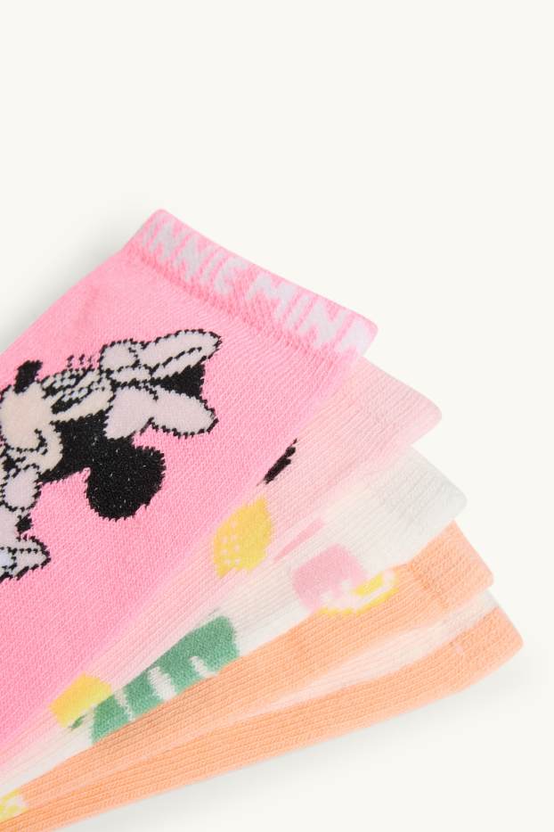 Copii - Fete - Șosete - roz / portocaliu