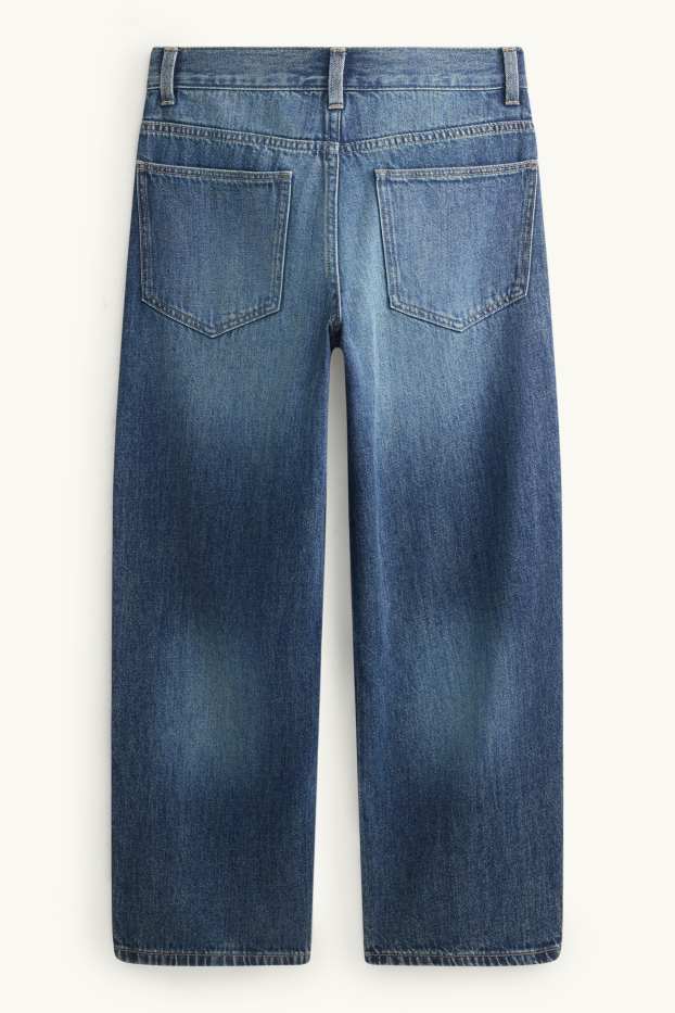 Kinderen: jongens - Baggy jeans - jeansblauw
