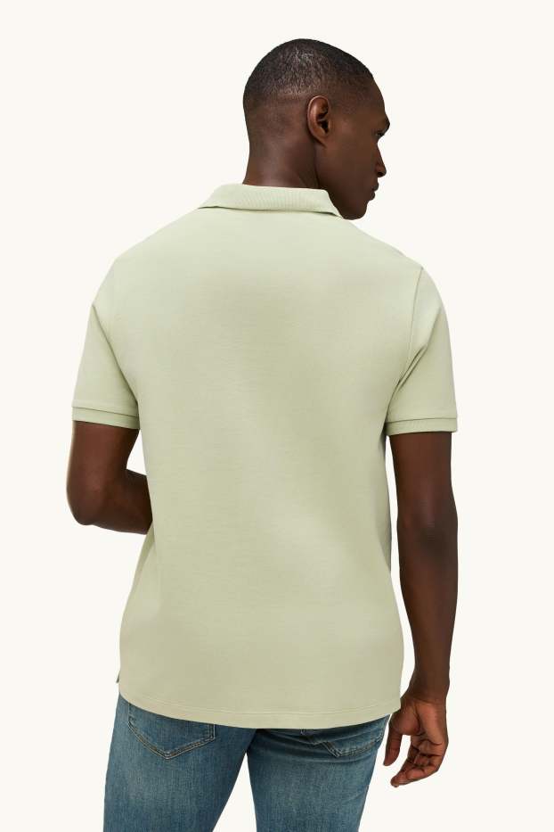 Herren - Poloshirt - Regular Fit - grün