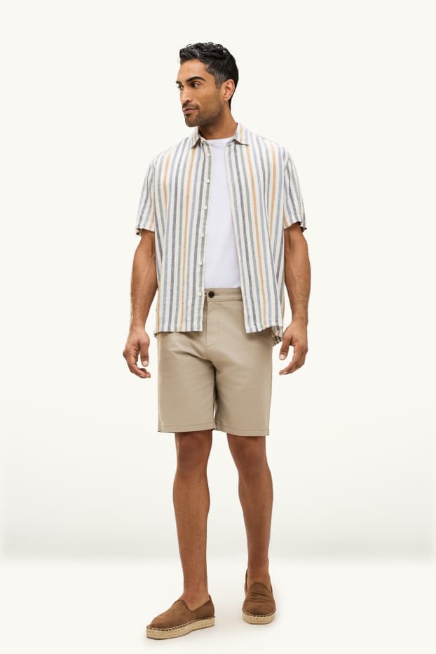 Uomo - Shorts - beige