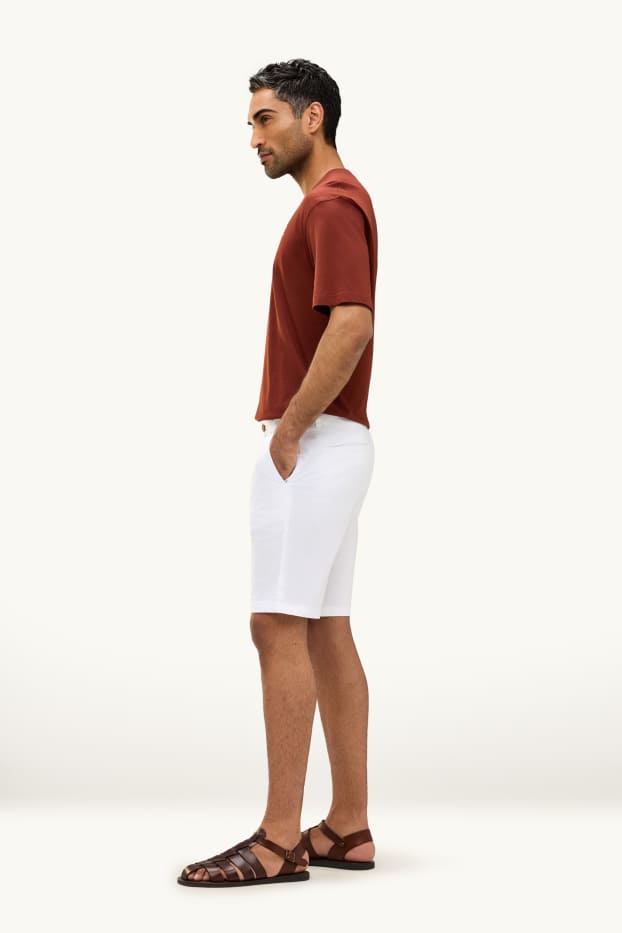 Uomo - Shorts - bianco
